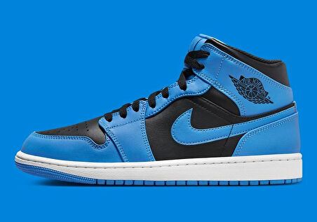 NİKE AİR JORDAN 1 MİD 'UNİVERSİTY BLUE' ERKEK SNEAKER AYAKKABI-DQ8426-401