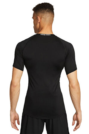 Nike Pro Dri-Fit Tight Fitness Training FB7932-010 Siyah Erkek Tişört