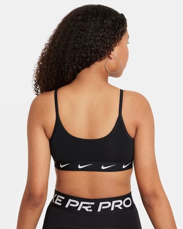 Nike One Kız Çocuk Spor Sütyeni - Siyah FD2276-010