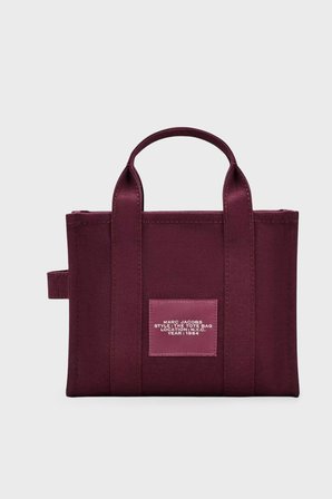 Marc Jacobs Logolu Çıkarılabilir Askılı Deri Tote Kadın Çanta ÇANTA M0016493 510 MÜRDÜM