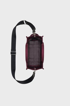 Marc Jacobs Logolu Çıkarılabilir Askılı Deri Tote Kadın Çanta ÇANTA M0016493 510 MÜRDÜM