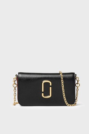 Marc Jacobs The Snapshot Ayarlanabilir Omuz Askılı Hakiki Deri Kadın Çanta ÇANTA 2P6SMN016S01 002 SİYAH