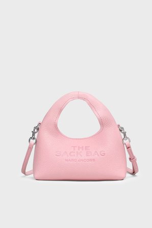 Marc Jacobs Logolu Çıkarılabilir Askılı Deri Çanta Kadın ÇANTA 2F5SMN019S01 669 PEMBE