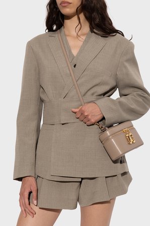 Marc Jacobs Logolu Çıkarılabilir Askılı Cross Body Kadın Çanta ÇANTA 2P6SMN009S01 082 BEJ