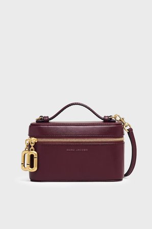 Marc Jacobs Logolu Çıkarılabilir Askılı Cross Body Kadın Çanta ÇANTA 2P6SMN009S01 935 BORDO