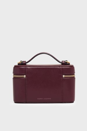 Marc Jacobs Logolu Çıkarılabilir Askılı Cross Body Kadın Çanta ÇANTA 2P6SMN009S01 935 BORDO