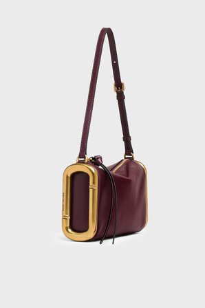 Marc Jacobs Deri Askılı Kadın Çanta ÇANTA 2P6HSH013H01 935 BORDO