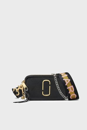 Marc Jacobs The Snapshot Ayarlanabilir Omuz Askılı Hakiki Deri Kadın Çanta ÇANTA 2P6HCR009H01 002 SİYAH