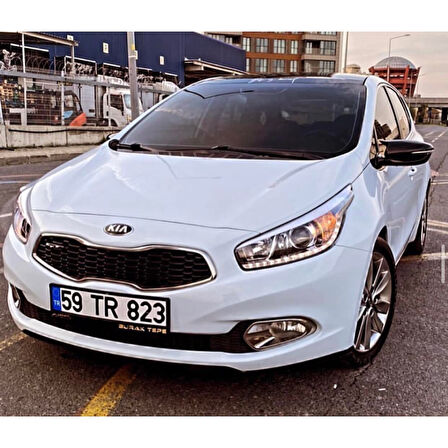 Sts Oto Aksesuar Kia Cerato Sinyalli Uyumlu 2016-2019 Batman Yarasa Ayna Kapağı Piano Black Abs Plastik