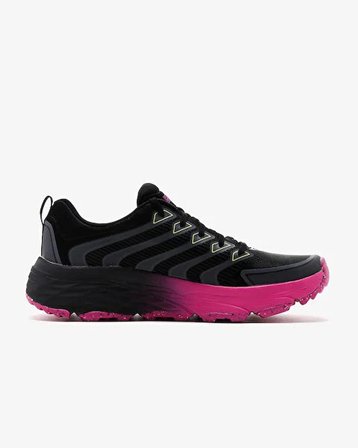 Skechers MAX CUSHİONİNG ELİTE TRAİL Kadın Siyah Outdoor Koşu Ayakkabısı 129154 BKMT
