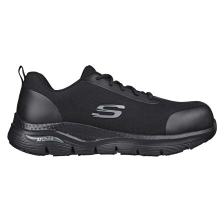 Skechers Arch Fit Ringstap Siyah Çelik Burunlu S3 SRC ESD İş Ayakkabısı