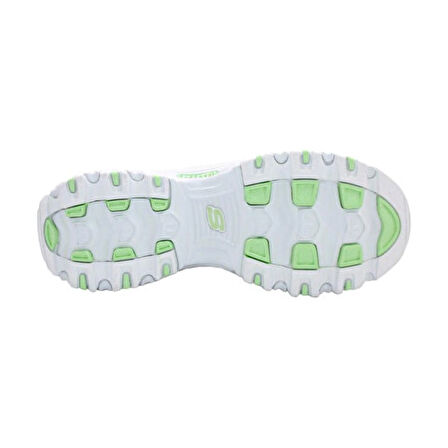 Skechers D'Lites  149794-WMLT Kadın Spor Ayakkabı Beyaz