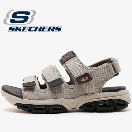 Skechers Atlan-Bodie 210444-TAN Ortopedik Erkek Sandalet