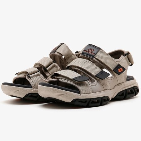 Skechers Atlan-Bodie 210444-TAN Ortopedik Erkek Sandalet