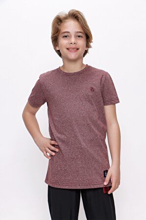 TSHİRT BİSİKLET YAKA KIRÇILLI