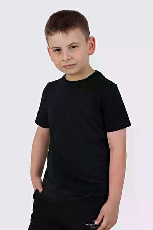 Tshirt Bisiklet Yaka Basic Genç