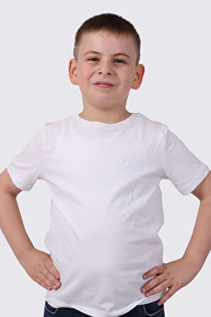 Tshirt Bisiklet Yaka Basic Genç