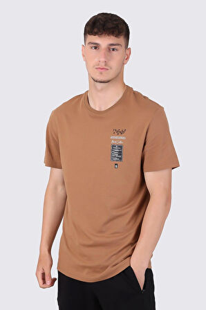 TSHİRT BİSİKLET YAKA SOL GÖĞÜS BASKILI