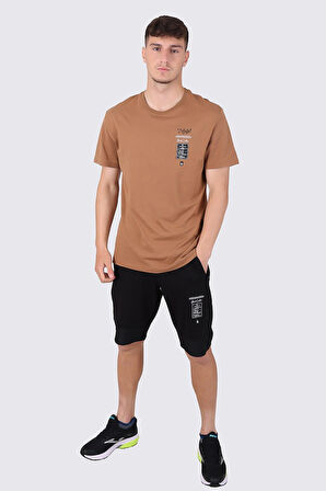 TSHİRT BİSİKLET YAKA SOL GÖĞÜS BASKILI