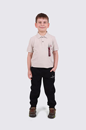 TSHİRTPOLO YAKA SOL GÖĞÜS FERMUARLI GENÇ