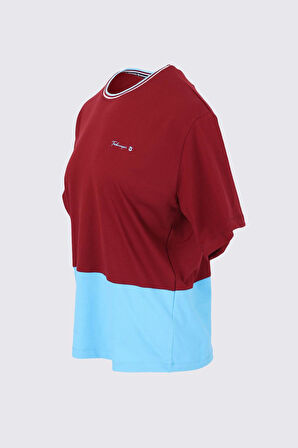 TSHİRT BİSİKLET YAKA PARÇALI