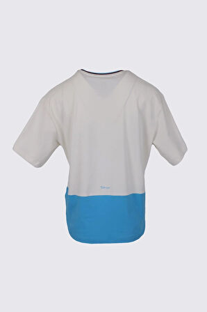 TSHİRT BİSİKLET YAKA PARÇALI