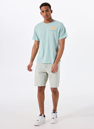 Billabong SUNSHINE REGULAR SS 24A351536 Yeşil Bisiklet Yaka Regular Fit Düz Erkek T-Shirt