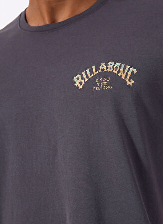 Billabong HACK PREMIUM WW SS 24A521521 Siyah Bisiklet Yaka Regular Fit Düz Erkek T-Shirt