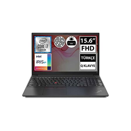 Lenovo E15 21E6006YTX Dahili Ekran Kartı Intel Iris Xe Graphics Intel Core i7 1255U 16 GB DDR4 512 GB 15.6 inç Full HD Freedos Notebook Dizüstü Bilgisayar