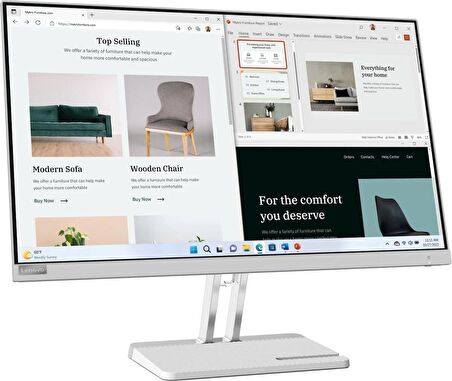 LENOVO 27" L27E-40 67ACKAC4TK 4MS 100HZ HDMI+VGA FULLHD FREESYNC VA MONİTÖR