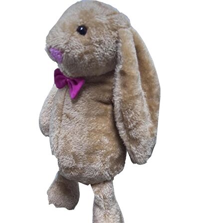 Uyku Arkadaşım PAPYONLU Uzun Kulak Bunny Peluş Tavşan 65 cm