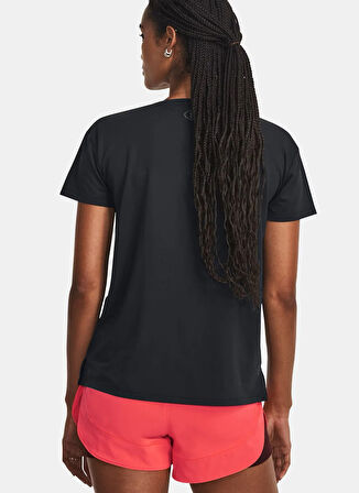 Under Armour 1379141-001-UA Vanish Energy SS 2.0 Siyah Bisiklet Yaka Normal Düz Kadın T-Shirt