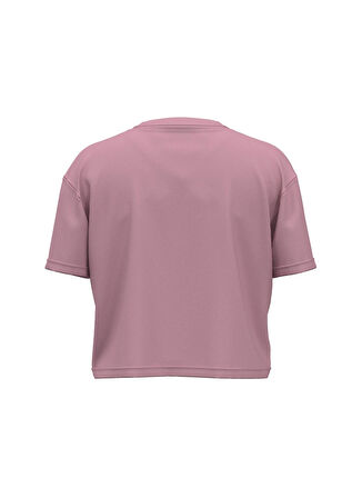 Under Armour Pembe Kız Çocuk Kısa Kollu Bol Kesim Düz T-Shirt 1379987-697 Motion SS