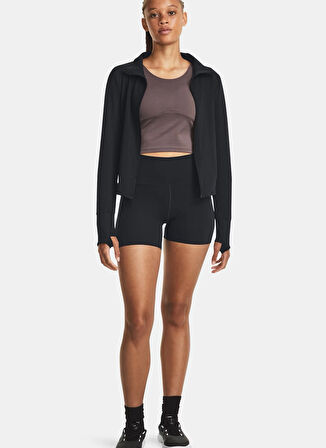 Under Armour Zip Ceket, M, Siyah