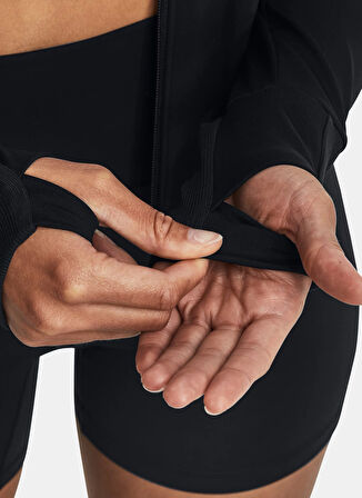 Under Armour Zip Ceket, M, Siyah