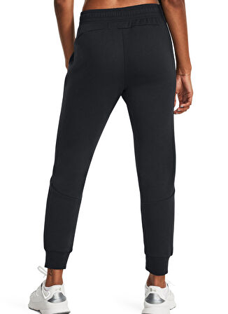 Under Armour Siyah Kadın Eşofman Altı 1379846-001 Unstoppable Flc Jogger