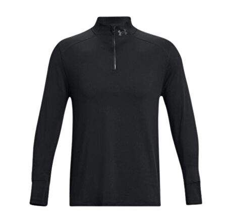 A1379288-001 Under Armour Ua Launch Pro 1-4 Zıp Erkek Sweatshirt Siyah
