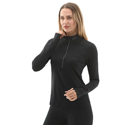 A1379349-001 Under Armour Ua Launch Pro Half Zip Kadın Sweatshirt Siyah