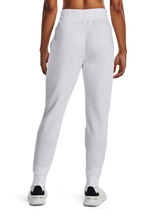 Under Armour Beyaz Kadın Eşofman Altı 1379438-100 UA Rival Fleece Jogger