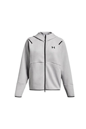 Unstoppable Fleece Fz 1379842-011 Kadın Gri Sweatshirt