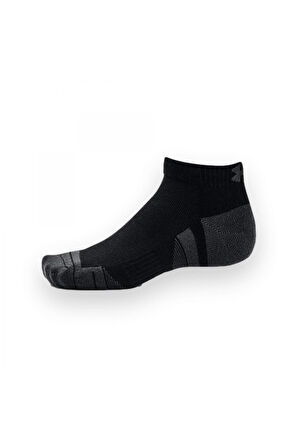Under Armour 1379504 Ua Performance Tech 3Pk Low Çorap Siyah Unisex Çorap