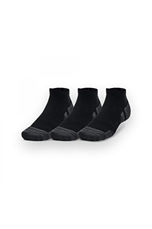 Under Armour 1379504 Ua Performance Tech 3Pk Low Çorap Siyah Unisex Çorap