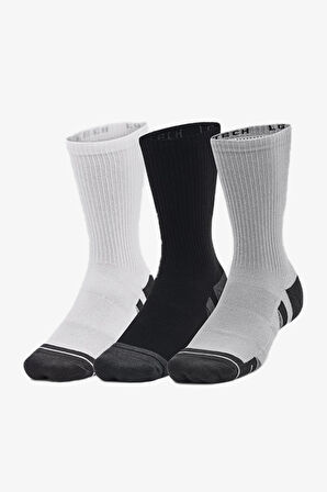Under Armour Performance Tech 3Pk Crew Unisex Çok Renkli Çorap 1379512-011