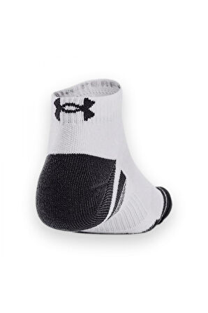 Under Armour 1379504 Ua Performance Tech 3Pk Low Çorap Beyaz Unisex Çorap