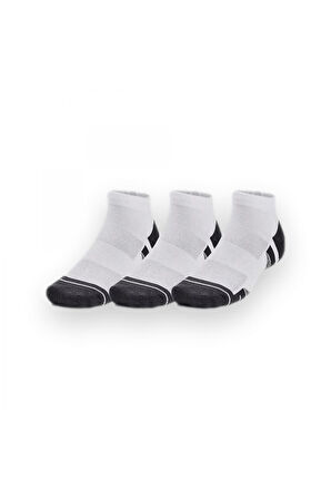 Under Armour 1379504 Ua Performance Tech 3Pk Low Çorap Beyaz Unisex Çorap