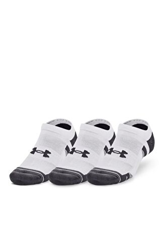 Under Armour Beyaz Unisex Çorap 1379526-100 UA Performance Cotton 3