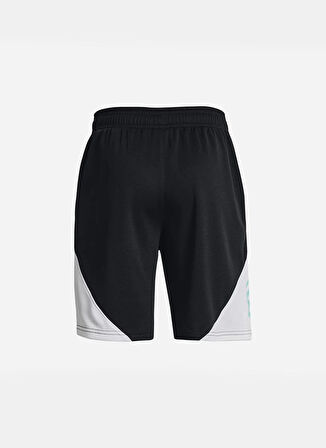 Under Armour Siyah Erkek Çocuk Bol Paça Bağlamalı Bol Kesim Düz Şort 1380334-001 Curry Boys Splash Short