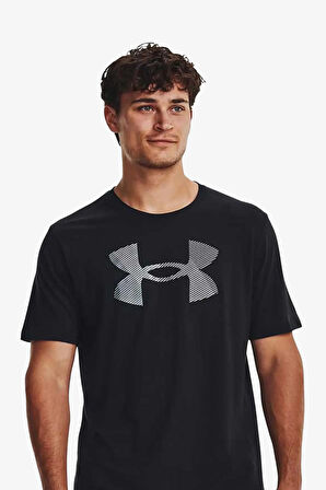 Under Armour Ua Big Logo Fill Ss Siyah Erkek T-Shirt 1379451-001