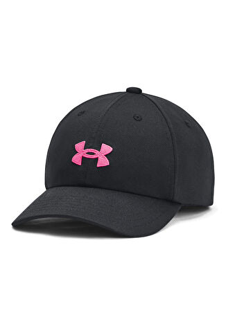 Under Armour Siyah - Pembe Kız Çocuk Şapka