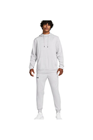 Under Armour 1379744 Armour Graphic Açık Gri Erkek Sweatshirt